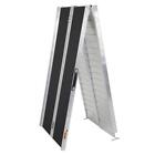 10ft Aluminum Multi-folding Wheelchair Ramp Briefcase Style Portable Heavy Duty