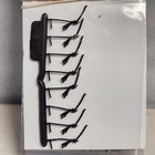 Hi-tech Details 6039 - Aar 22  Rubber Air Hoses With Bracket - 4 Pair Ho Scale