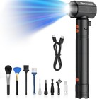 180000rpm Electric Compressed Air Duster Auto Workshop Custodian Camping Hunting