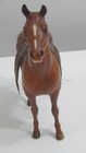 Vintage 6 5  Tall Marx  Hartland  Western Horse Brown W saddle Toy  954