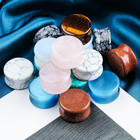 Natural Stone Ear Plugs Stretching Gauges Kit 16pcs Mixed 6mm-20mm Saddle Double