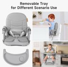 Yoleo Baby High Chair Booster Seat For Dining Table