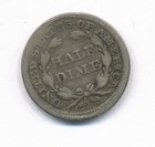 1856 Seated Liberty Silver Half Dime