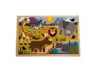 Melissa   Doug 3-puzzle Wooden Box Set Featuring Ocean  Safari   Farm Animals