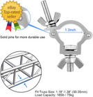 10pcs  Small Size Truss Clamp Stage Lights Clamp 1 18   -1 38      30-35mm 