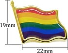 50 Pcs Pride Pin Rainbow Gay Pride Flag Lgbt Enamel Lapel Pin Decoration