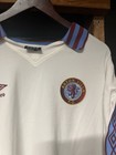 Vintage 80 s Aston Villa Football Shirts Retro Replica Soccer Jersey Rare Xxl