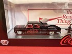 Coca-cola  the Real Thing  Diecast Truck Trailer   Car Set Black red 1973 Repro
