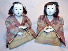 Antique Japanese Man And Woman Hina Ningyo Couple Doll  2 