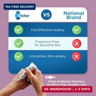 Globe Bacitracin Zinc Ointment With Aloe  Antibiotic Ointment  3 Pack 1 Oz