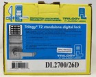 New Trilogy T2 Dl2700 26d Standalone Digital Alarm Lock Electronic - Ships Free 