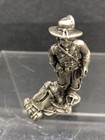 Vintage Hudson Pewter   7124 Civil War Soldier W  Saddle 1992 Usa        B