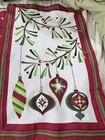Set Of 2 Christmas Dish Cloth Tea Towel  100  Cotton