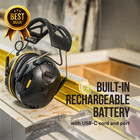 3m Worktunes Connect Bluetooth Hearing Protection Earmuffs 26db Noise Reduction