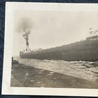 Vintage Original Real Photo Ss William Edenborn Great Lakes Freighter Ship