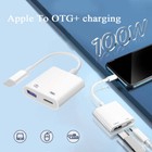 2pcs Camera Adapter Cable 8pin To Usb 3 0 Otg Data Sync For Apple Iphone Ios   