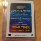 2017 Women Of Star Trek 50th Anniversary Hilary Shepard Turner Autograph Card