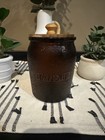 Vintage Brown Duraglas Humidor Dun-rite Wood Nov Inc  Brooklyn Ny