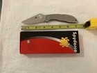 Spyderco Delica C11p Vintage Stainless Steel Folding Knife With Original Box