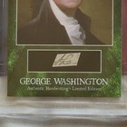 George Washington Handwritten Word Removed From An Autograph Letter Signed