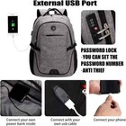 Anti Theft Laptop Backpack Travel Backpacks With Usb Charging Port For Women    