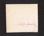 John Wayne American Actor Original Signed Autograph Cut Signature