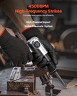 Vevor Air Hammer 4500 Bpm 11 Cfm Pneumatic Hammer Air  hammer  kit  with  4  chisels