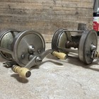 A f  Meisselbach Tripart  581 And  582 Antique Fishing Reels   as Is Need Work