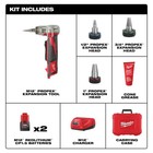 Milwaukee 2432-22 M12 12v Lithium-ion Propex Expansion Tool Kit