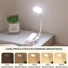 Rechargeable Book Light Mini Led Reading Light Flexible Easy Clip Lamp Portable