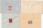 South Africa  Lot 4 Covers 1935-38  Cinderellas   Small Lot Sale 