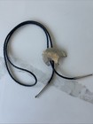 Ben Chavez Bear Bolo Authentic Native American Sterling Silver