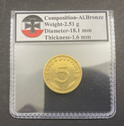 Germany Wwii Era Third Reich Nazi Genuine 5 Pfennigs Coin 1936-1939 Al bronze