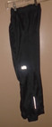 Rei Co-op Youth Adjustable Waist Pocket Waterproof Black Rain Wind Pants 10 12 M