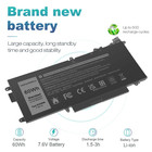     lot K5xww Battery 60wh For Dell Latitude 5289 7389 7390 2in1 71tg4 P29s X49c1 