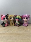 Ty Beanie Boos Lot Of 10 Plush 6  Glamour Tabitha Wishful Rosie Wise Zoey Malibu