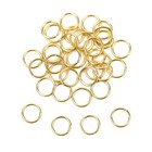 100pc Stainless Steel Open Jump Rings Pvd Jewelry Making 3-16mm