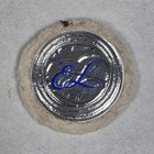 Vintage Estee Lauder Powder Compact Silver Tone Pocket Watch Style Case Usa Made