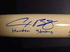 Alex Bregman Signed Auto Tan Marucci Game Model Bat Insc Mlb Authenticated