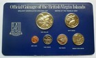 1975 British Virgin Islands - Official Mint Bu Specimen Set  6  -orig  Pkg -rare