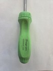 Snap On Tools Ssdmr4g Green Hard Handle Magnetic Ratcheting Screwdriver