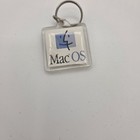 Apple Mac Os Keychain Vintage Advertising Smile Face Clear Acrylic