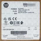 New Sealed Allen Bradley 25b-d010n104 Powerflex 525 4kw 5hp Ac Drive 3 Phase