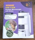 Handheld Portable Pocket Microscope For Kids - Bebang 60x-135x  lot Of 8 