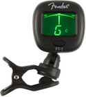 Geniune Fender Ft-1 Pro Clip-on Tuner Digital Lcd Backlit Screen Multi-function