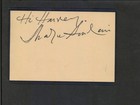 Madge Sinclair - Signed Autograph Index Card   Photo Set - Lion King - Star Trek