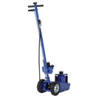 35 Ton Air Hydraulic Floor Jack - Heavy Duty Low Profile 10 -21 19  Jack Blue