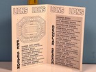 1977 Detroit Lions Football Schedule Haab s Restaurant