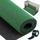 6x10 Ft Golf Simulator Turf Putting Green Mat - 15mm Pile  Non-slip  Indoor Use