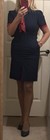 Ozwald Boateng Cabin Crew Dress Scarf And Blazer Size 6 Pre Owned